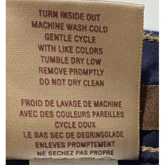 Paige Jeans Womens 27 (30x34) Bootcut Canyon Boot Flare Leg Denim Low Rise Y2K - Picture 9 of 10